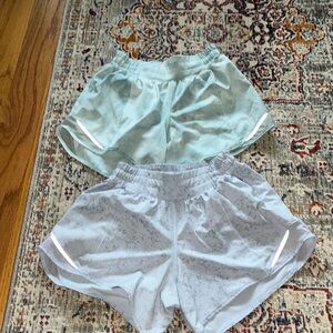 2 pair Hotty hot Lululemon shirts. Size 4